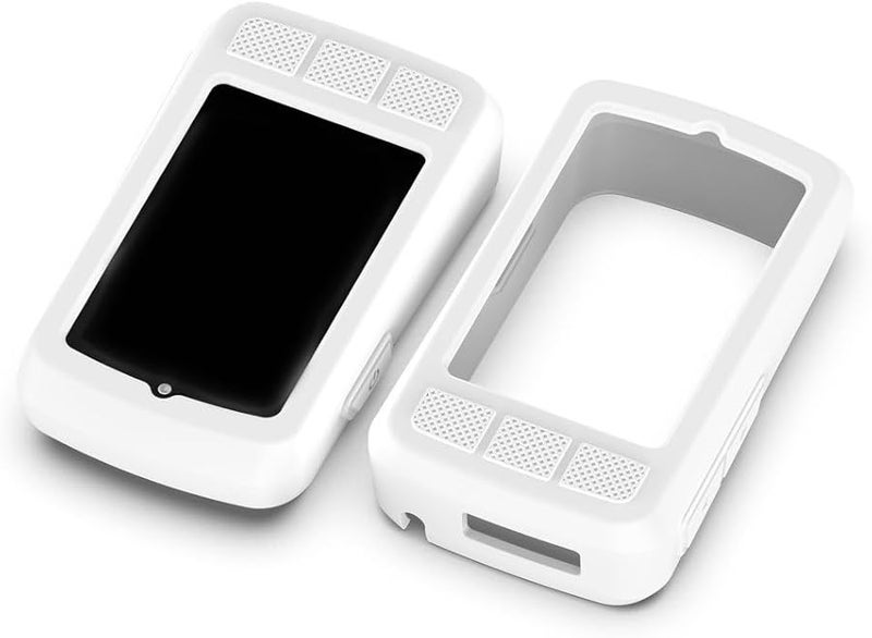 Wahoo ELEMNT ROAM V3 GPS جهاز كمبيوتر دراجة حالة سيليكون غطاء حماية مضاد للسقوط أبيض - Image 5